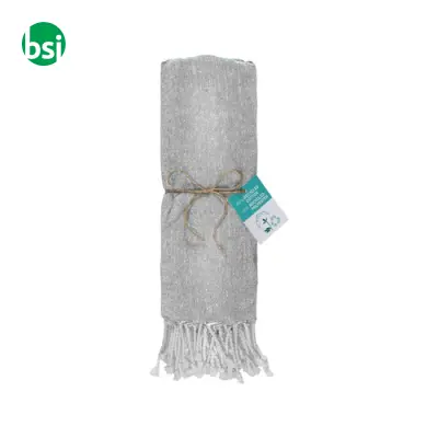 Fringed pareo 90x170 | recycled cotton - Immagine 12