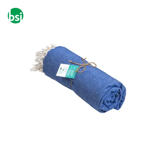 Fringed pareo 90x170 | recycled cotton -  21