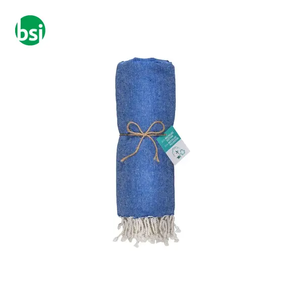 Fringed pareo 90x170 | recycled cotton -  15