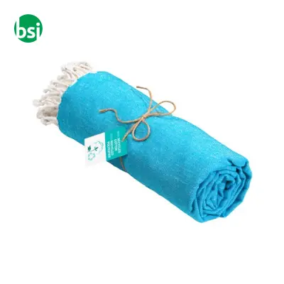 Fringed pareo 90x170 | recycled cotton - Immagine 20
