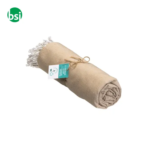 Fringed pareo 90x170 | recycled cotton -  19