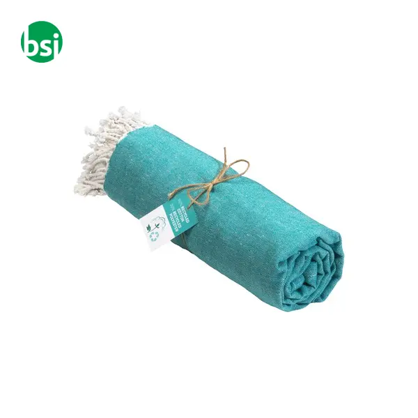 Fringed pareo 90x170 | recycled cotton -  18