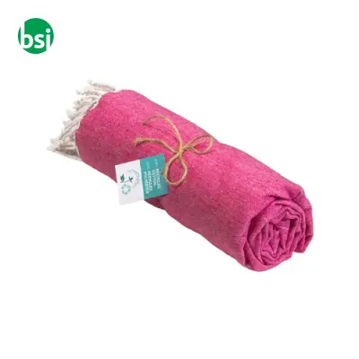 Fringed pareo 90x170 | recycled cotton - Immagine 17