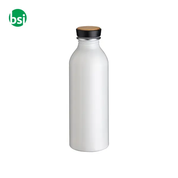 Water bottle 500 ml | aluminum and bamboo insert -  21