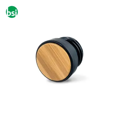 Water bottle 500 ml | aluminum and bamboo insert - Immagine 4