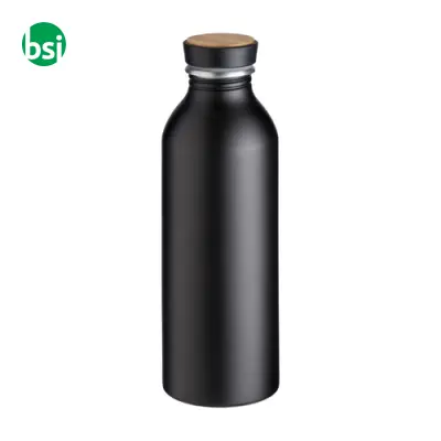 Water bottle 500 ml | aluminum and bamboo insert - Immagine 20