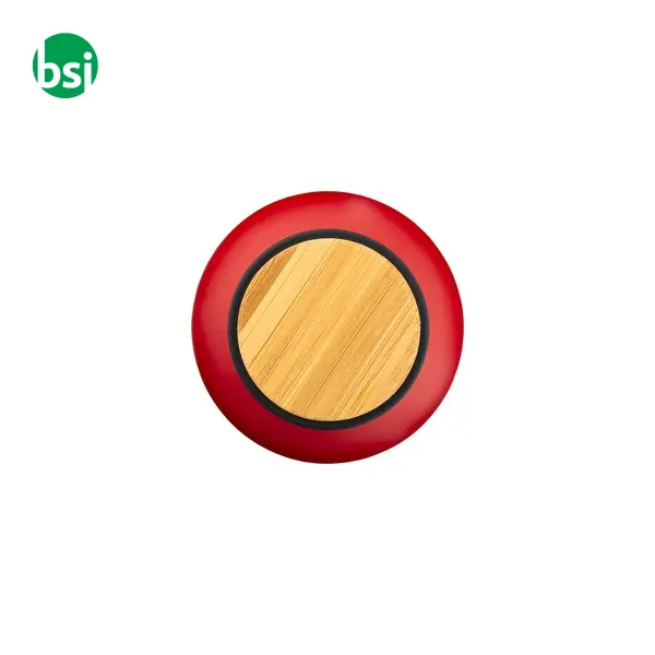 Water bottle 500 ml | aluminum and bamboo insert -  8