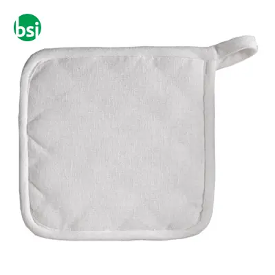 Kitchen pot holder 18x18 |recycled cotton - Immagine 3