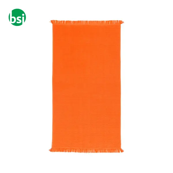 Fringed beach towel 90x170 | recycled cotton -  9
