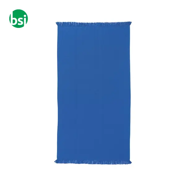 Fringed beach towel 90x170 | recycled cotton -  11