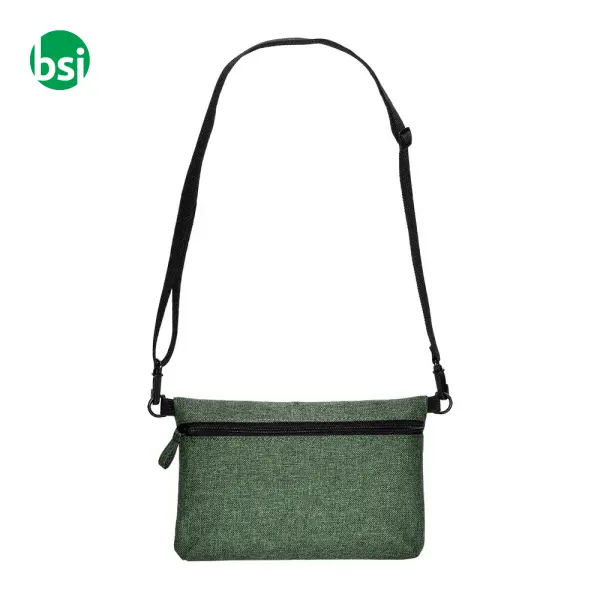 900D polyester melange shoulder bag -  4