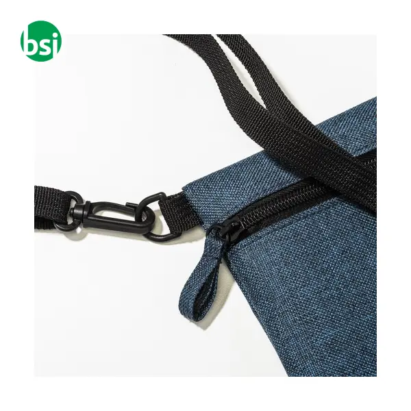 900D polyester melange shoulder bag -  8