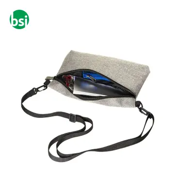 900D polyester melange shoulder bag