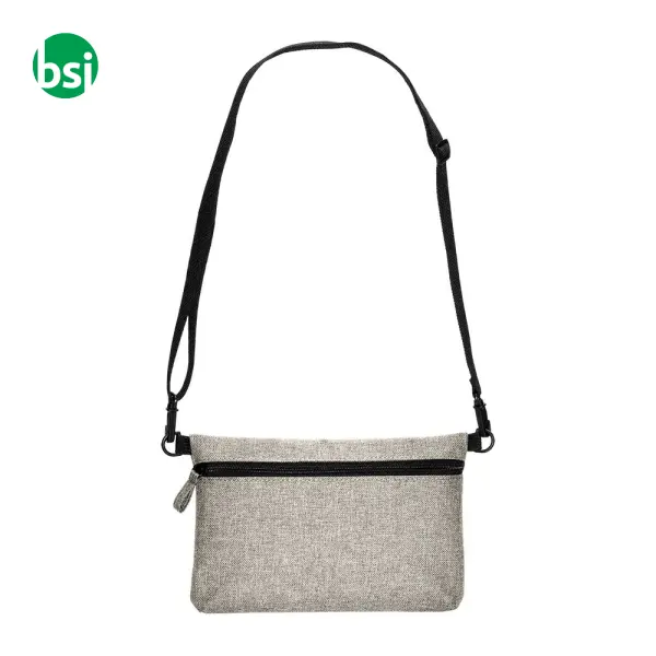 900D polyester melange shoulder bag -  12