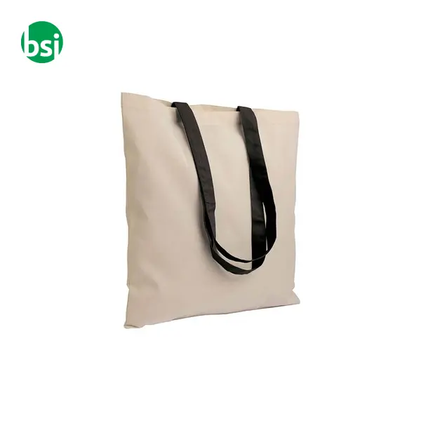 Natural recycled cotton shopper bag MURANO -  23