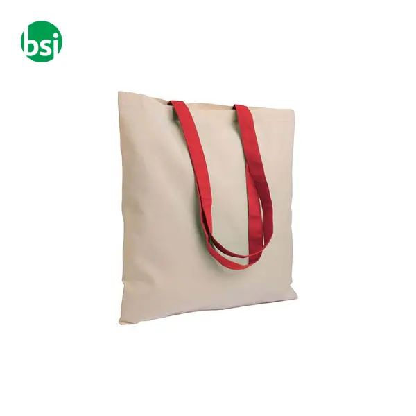 Natural recycled cotton shopper bag MURANO -  22