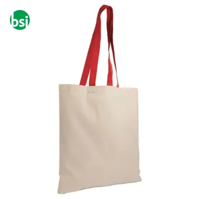 Natural recycled cotton shopper bag MURANO - Immagine 6
