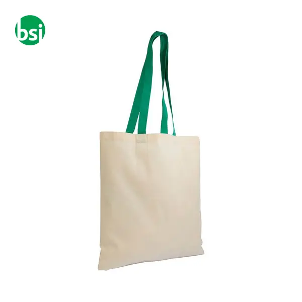 Natural recycled cotton shopper bag MURANO -  9