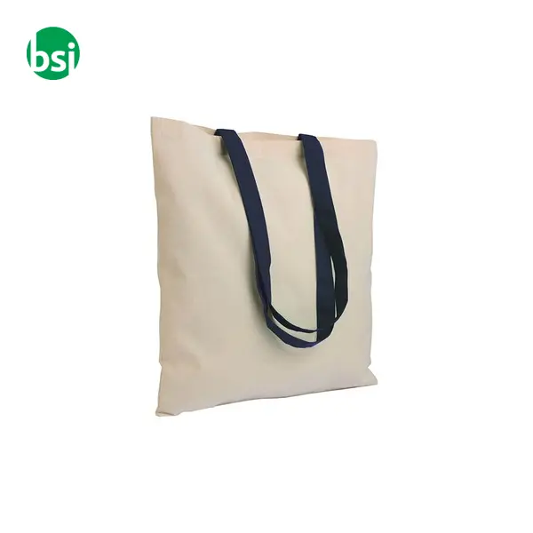 Natural recycled cotton shopper bag MURANO -  20