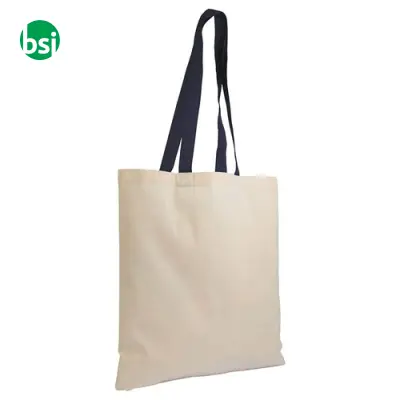 Natural recycled cotton shopper bag MURANO - Immagine 12