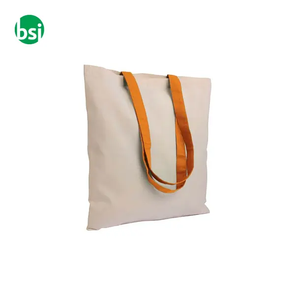Natural recycled cotton shopper bag MURANO -  18
