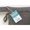 Document holder recycled cotton with zip GRS certified - Anteprima 3