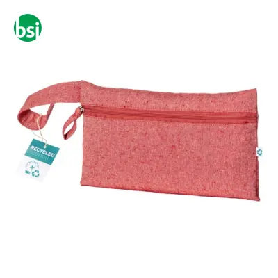 Document holder recycled cotton with zip GRS certified - Immagine 22