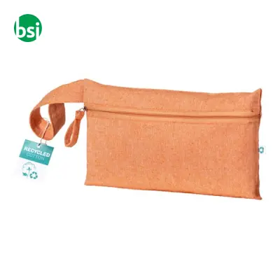 Document holder recycled cotton with zip GRS certified - Immagine 20