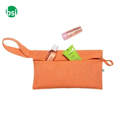 Document holder recycled cotton with zip GRS certified - Immagine 14
