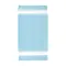 GRS-certified 150 gr recycled cotton beach towel - Anteprima 9