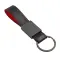 Keychain with colored stitching - metal plaque and ring - Anteprima 1