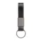 Keychain with colored stitching - metal plaque and ring - Anteprima 2