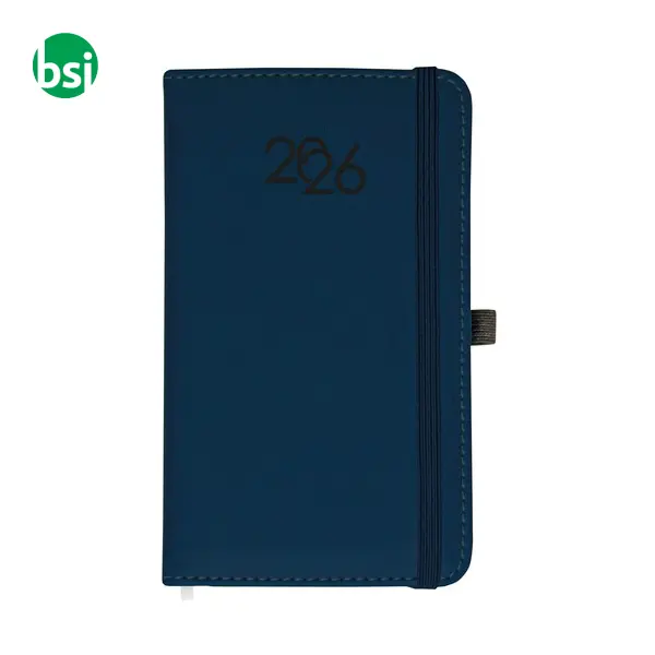 Daily pocket diary thermo-varnished PU hard cover -  18