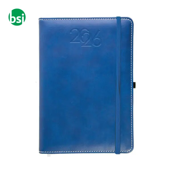 Daily planner - hard cover with stitching around the edge -  10