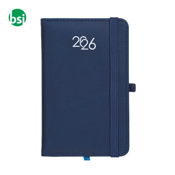 Weekly pocket diary thermo-varnished hard cover -  13