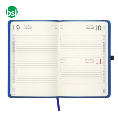 Daily planner thermo-varnished PU hard cover - Immagine 11