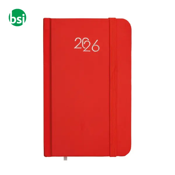 Weekly pocket diary laminated cardboard hardcover -  19