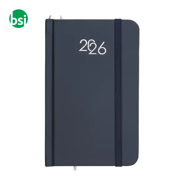 Weekly pocket diary laminated cardboard hardcover -  17