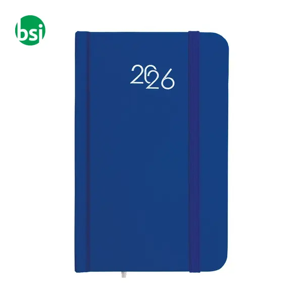 Weekly pocket diary laminated cardboard hardcover -  1