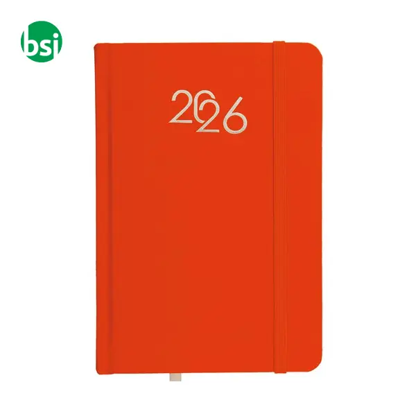 Daily planner 2026 hard laminated cardboard cover -  16