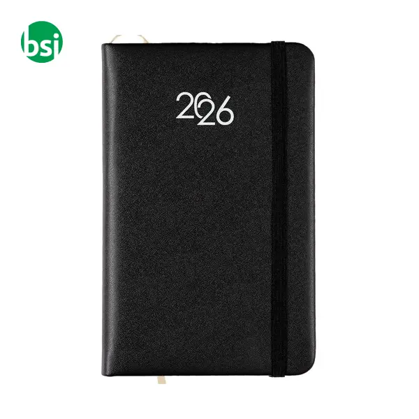 Weekly PU hard cover pocket diary -  13