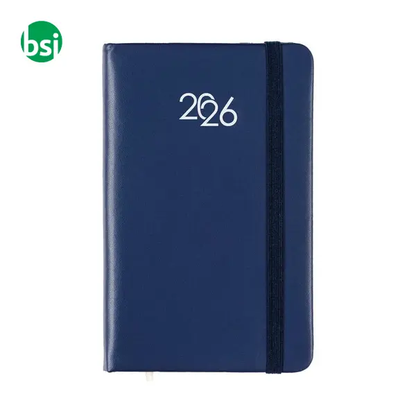 Weekly PU hard cover pocket diary -  10