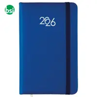 Weekly PU hard cover pocket diary