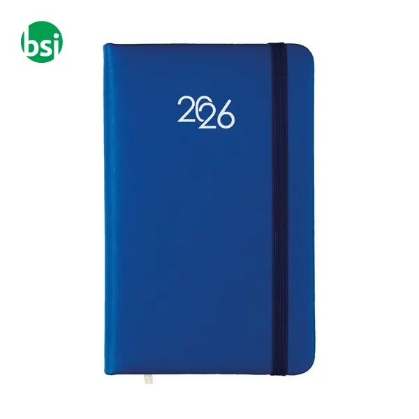Weekly PU hard cover pocket diary -  1
