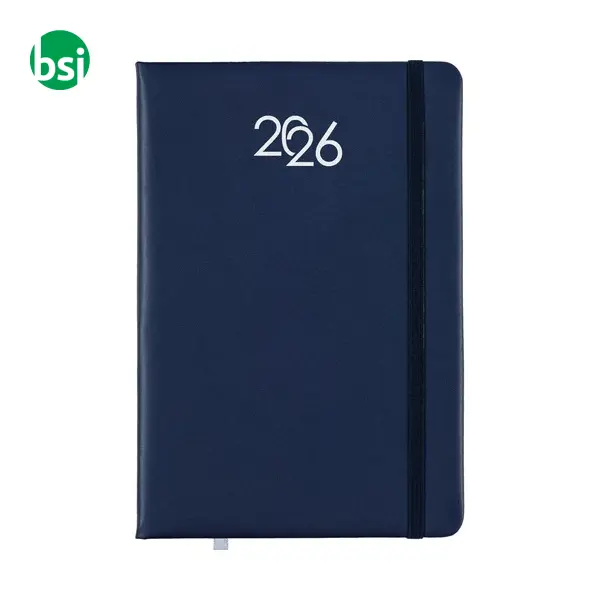 Daily planner 2026 with hard PU cover -  10