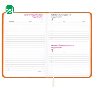 Daily planner 2026 with hard PU cover - Immagine 6