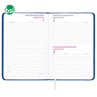 Daily planner 2026 with hard PU cover - Immagine 7