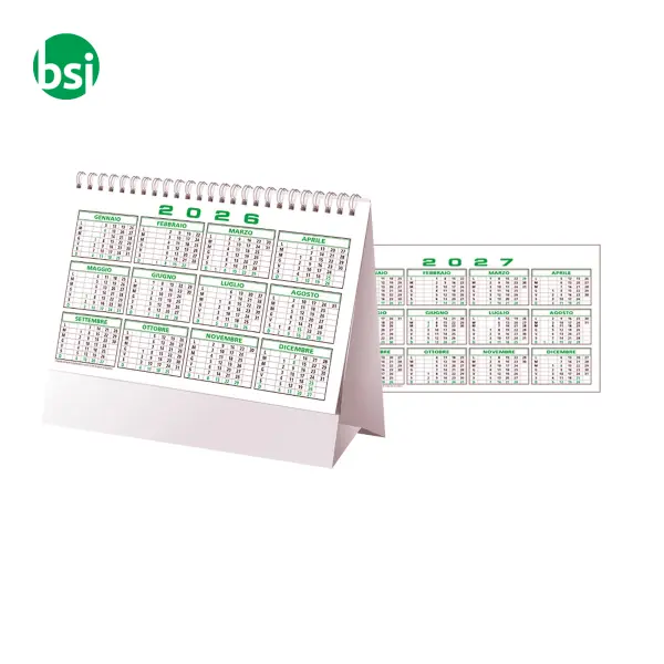 Two-Colour Monthly Desk Calendar 13 sheets on coated paper -  5