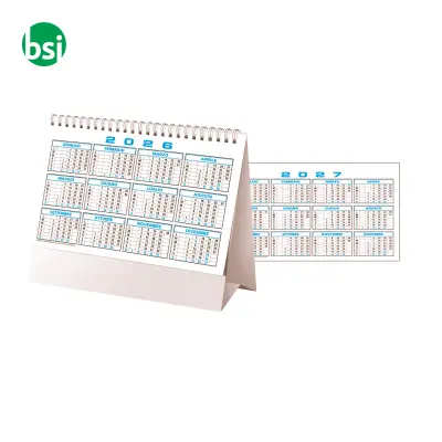 Two-Colour Monthly Desk Calendar 13 sheets on coated paper - Immagine 7