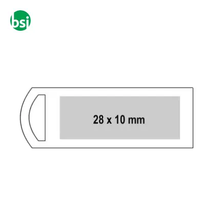 Ob 1gb flash drive - thin - Immagine 2